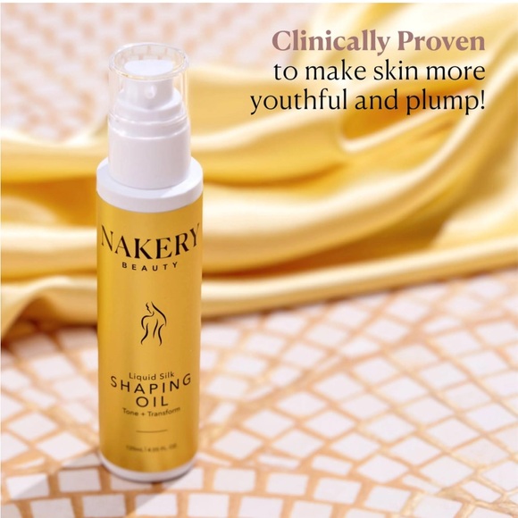 Nakery Beauty Liquid Silk Body Oil - NIP - Picture 3 of 7